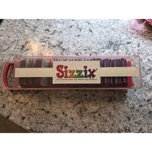 Sizzix Sizzlits SCRIPT‎ Alphabet Die Set 35 Letters Numbers & Symbols Complete